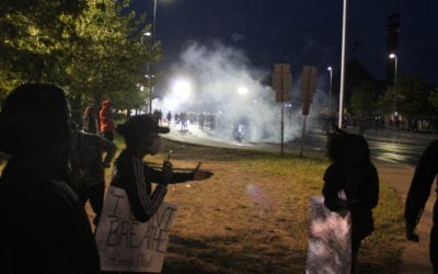 Brockton: Protesters, Police Clash During Late Night Protest