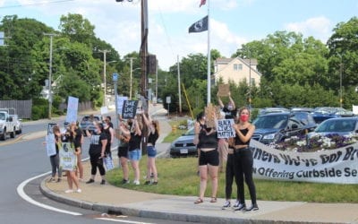Braintree: Standout Held in Support of Black Lives Matter