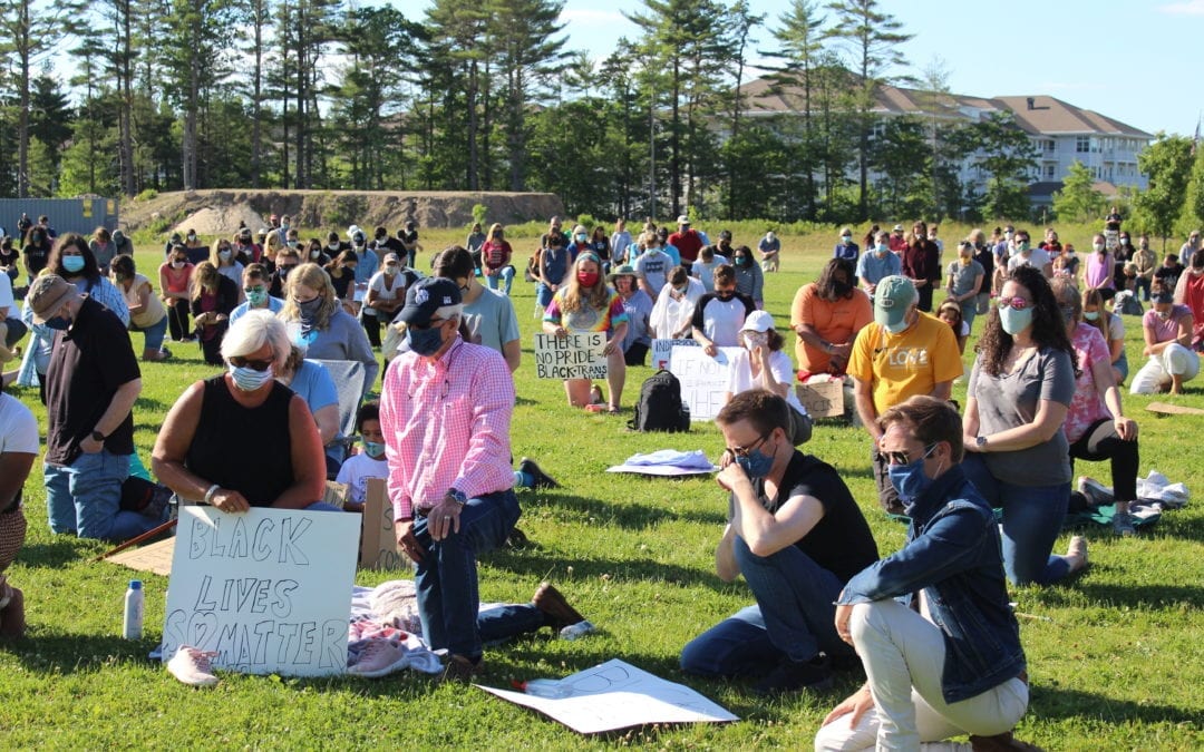 Marshfield: Hundreds Attend Black Lives Matter Vigil