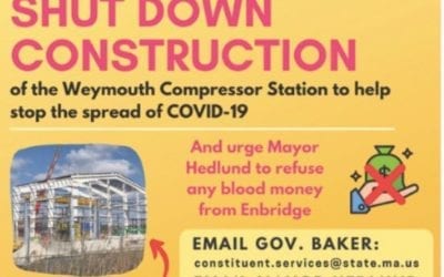 Weymouth: Fore River Residents Against the Compressor Station Circulates On-Line Petition