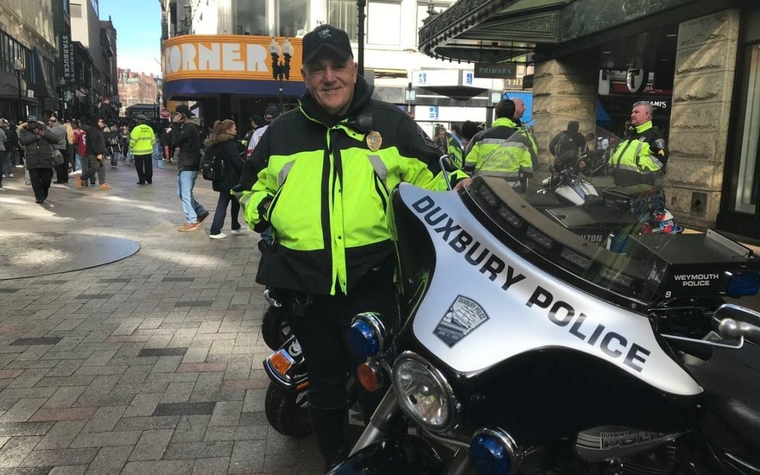 Duxbury: Officer Symmonds Retires After to 46 Years of Service