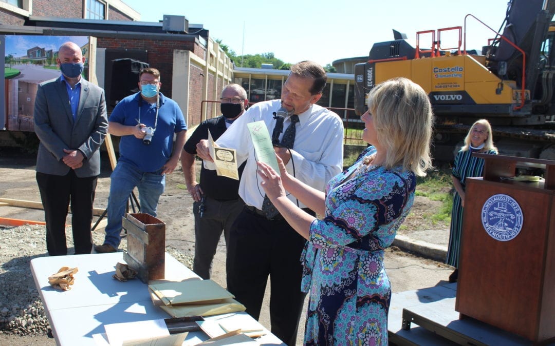 Weymouth: Groundbreaking Held for New Chapman Middle School