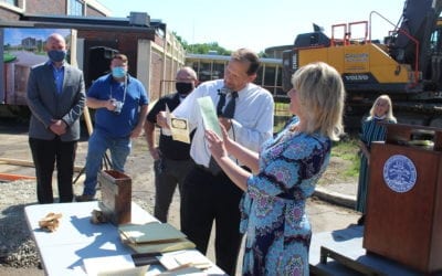Weymouth: Groundbreaking Held for New Chapman Middle School