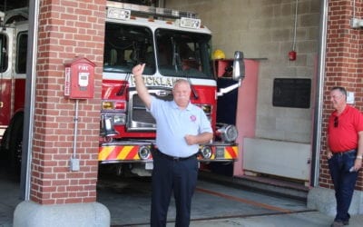 Rockland: Fire Captain John Sammon Retires after 34 Years of Service