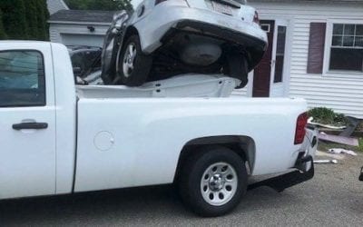 Rockland: Man Extricated from Vehicle, Hospitalized with Serious Injuries