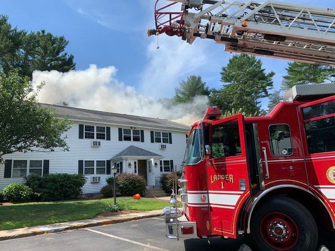 Duxbury: Ten Families Displace Following Two-Alarm Fire