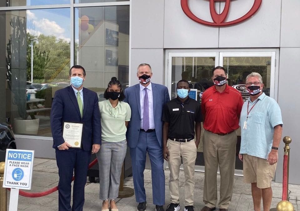 Brockton: Two High School Students Complete Copeland Toyota Diversity Internship Program