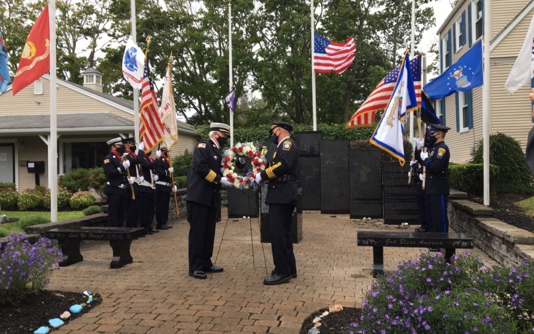 Plymouth: Remembrance Ceremony Held at 9/11 Memorial in Town