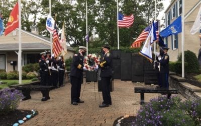 Plymouth: Remembrance Ceremony Held at 9/11 Memorial in Town