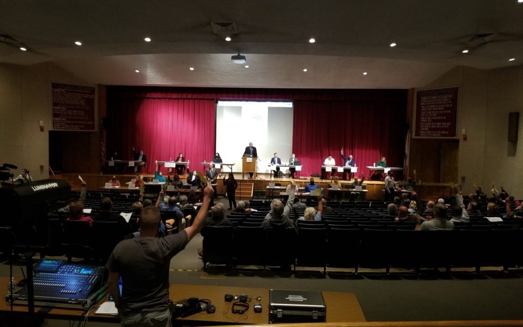 Carver: Town Meeting Approves $1.1 Million Budget Reduction