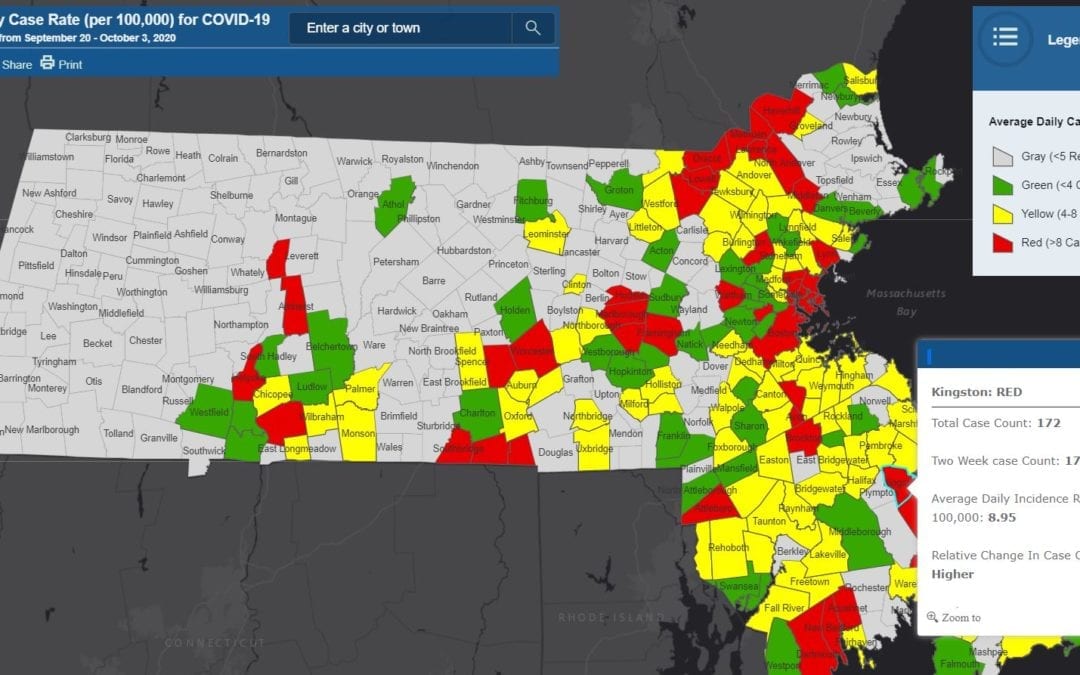 Kingston: Selectmen Hold Emergency Meeting after Red COVID Designation
