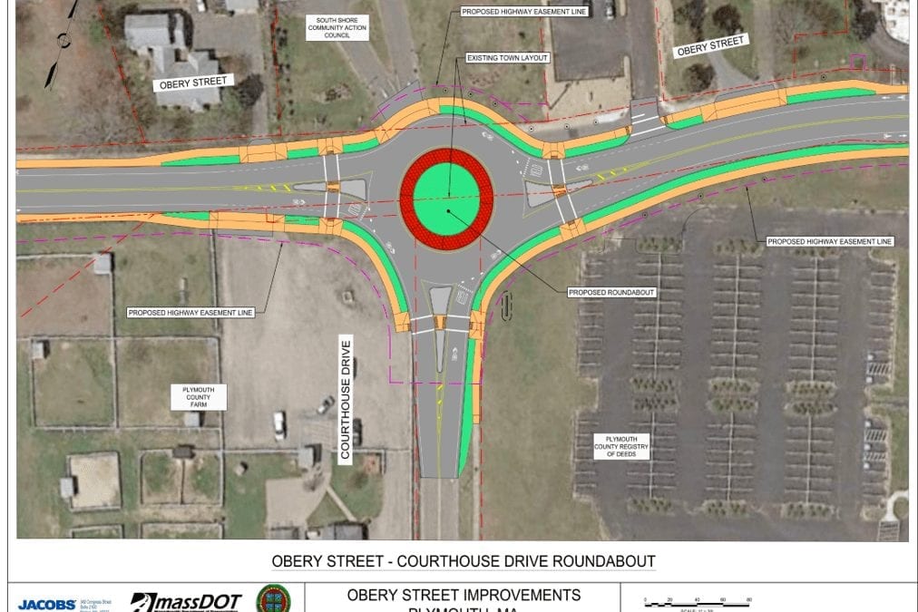 Plymouth: Obery Street Transformed with Addition of Two Roundabouts