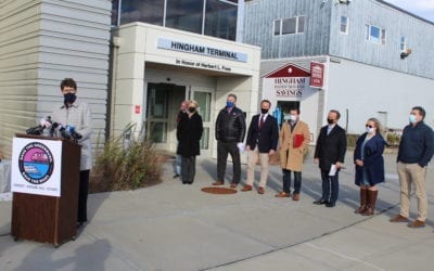 Hingham: Legislators, Local Officials Oppose MBTA Cuts to Ferry, 714 Bus, Greenbush Line
