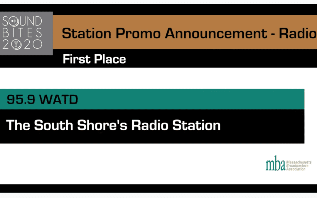 WATD Production Director Honored with Two First Place Sound Bites 2020 Awards