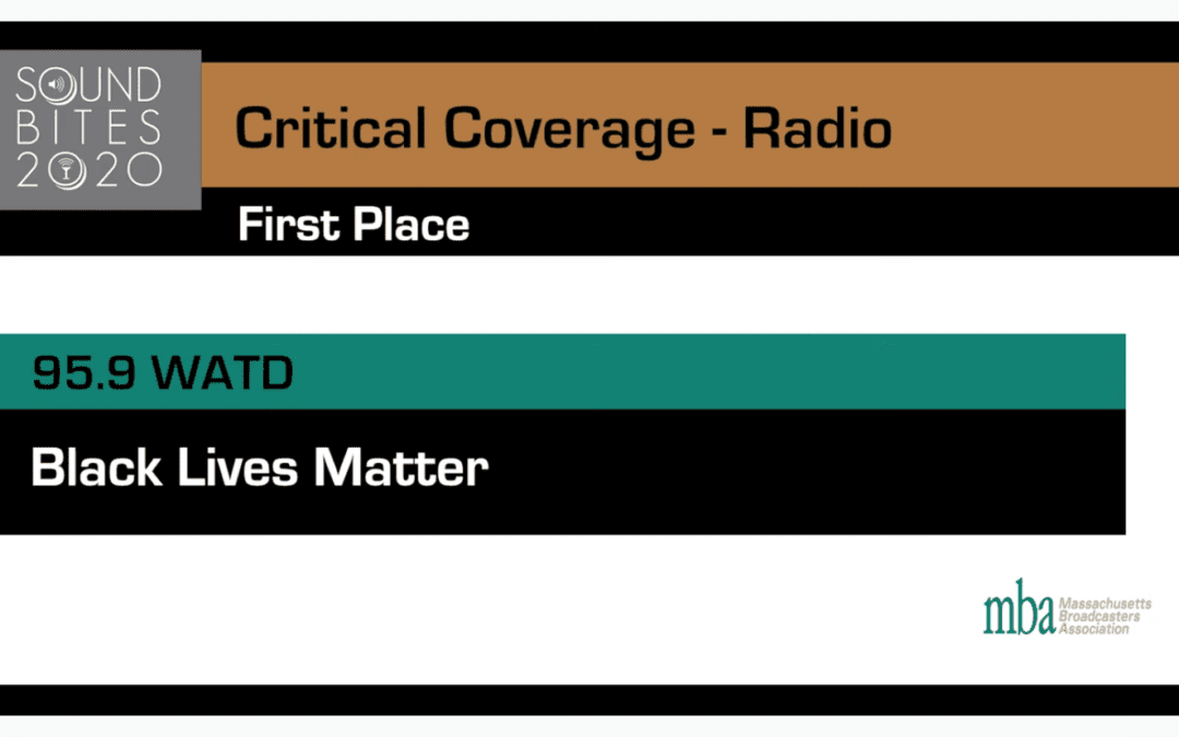 WATD News Team Honored with Critical Coverage Award