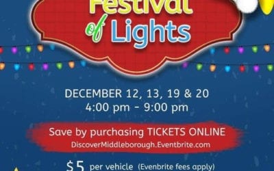 Drive-Thru Festival of Lights in Middleboro