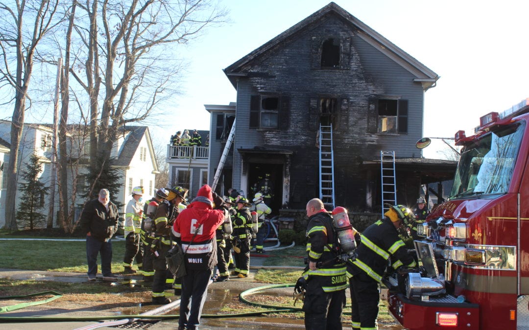 Hingham Family Displaced after Electric Heater Causes Three-Alarm Fire