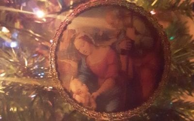My fave ornaments: family heirloom