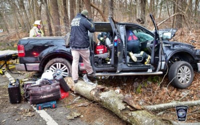 Crash On Route 3A Leads To Road Closure, Hospitalization