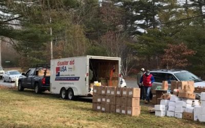 Veterans Food Drive Held In Marshfield