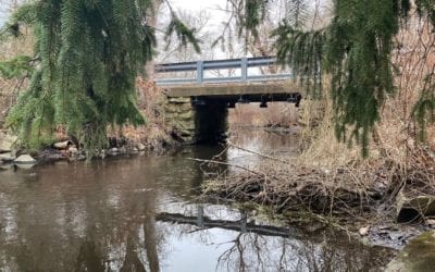 Brook Road Bridge in Plymouth Closed