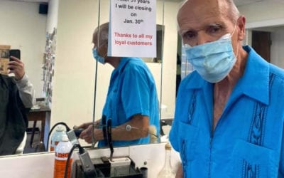 Marshfield Barber Denny is Retiring after 51 years