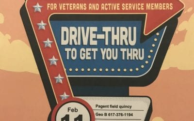Food Drive for Vets at Pagent Field in Quincy on February 11th