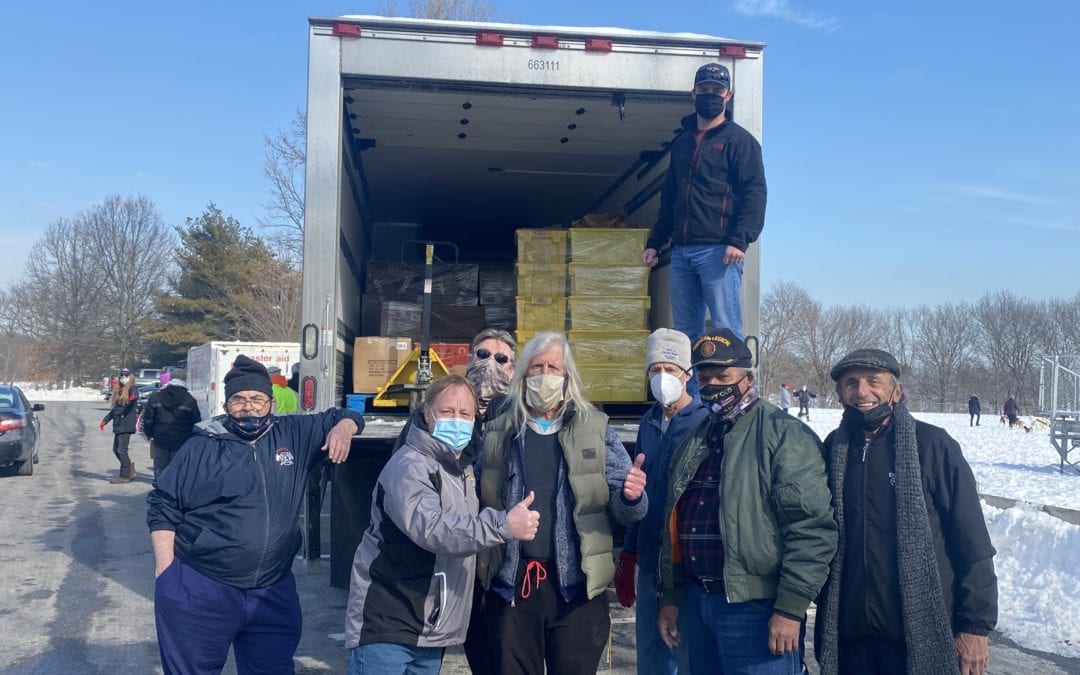 Veterans’ Food Drive Thru Held In Quincy