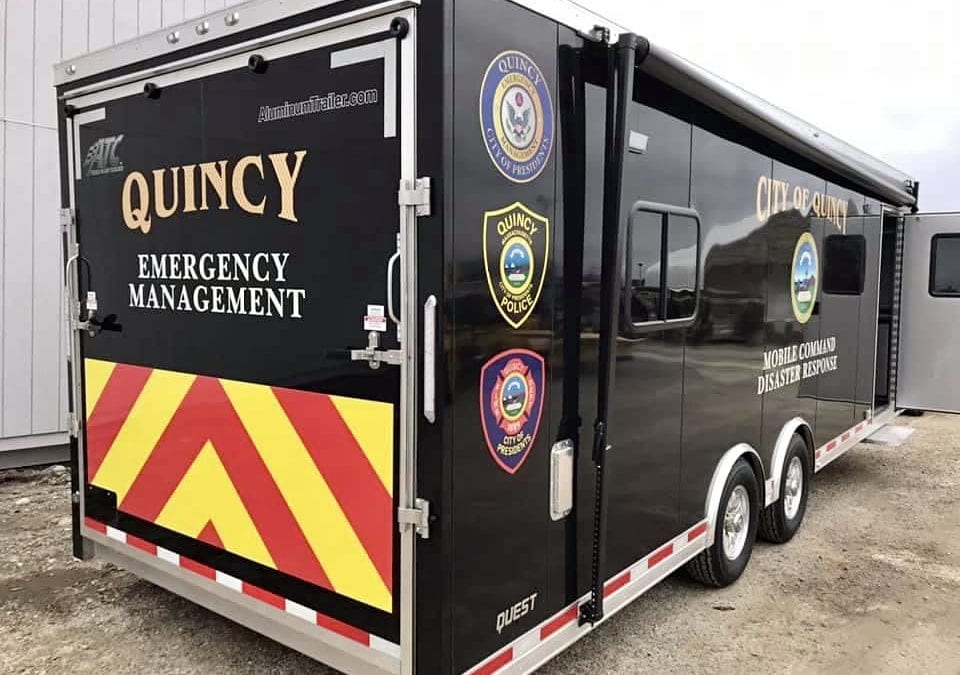 City of Quincy Receives Disaster Response Mobile Command Center Vehicle