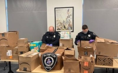 Plympton Police say Amazon Packages were Located off Brook Street