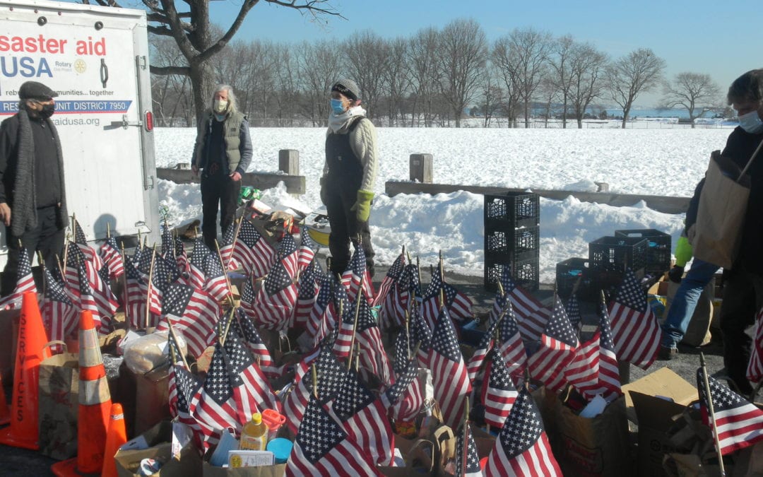 Scenes From The Veterans Drive-Thru Event In Quincy
