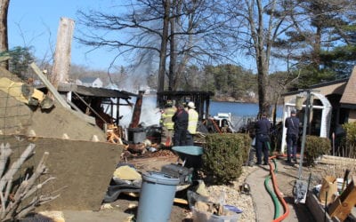 Quick Knockdown Prevents Shed Fires From Spreading to Pembroke Home