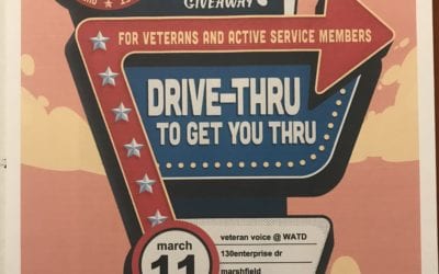 Food Drive-Thru to Get You Thru for Veterans and Active Military Members