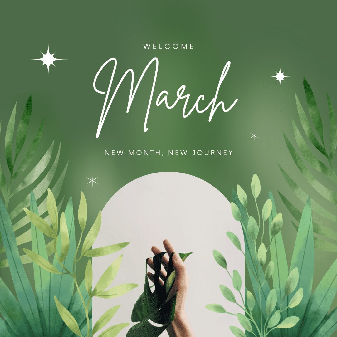 Nature Welcome New Month Instagram Post