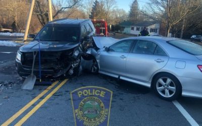 Driver Cited For Texting In West Bridgewater Crash