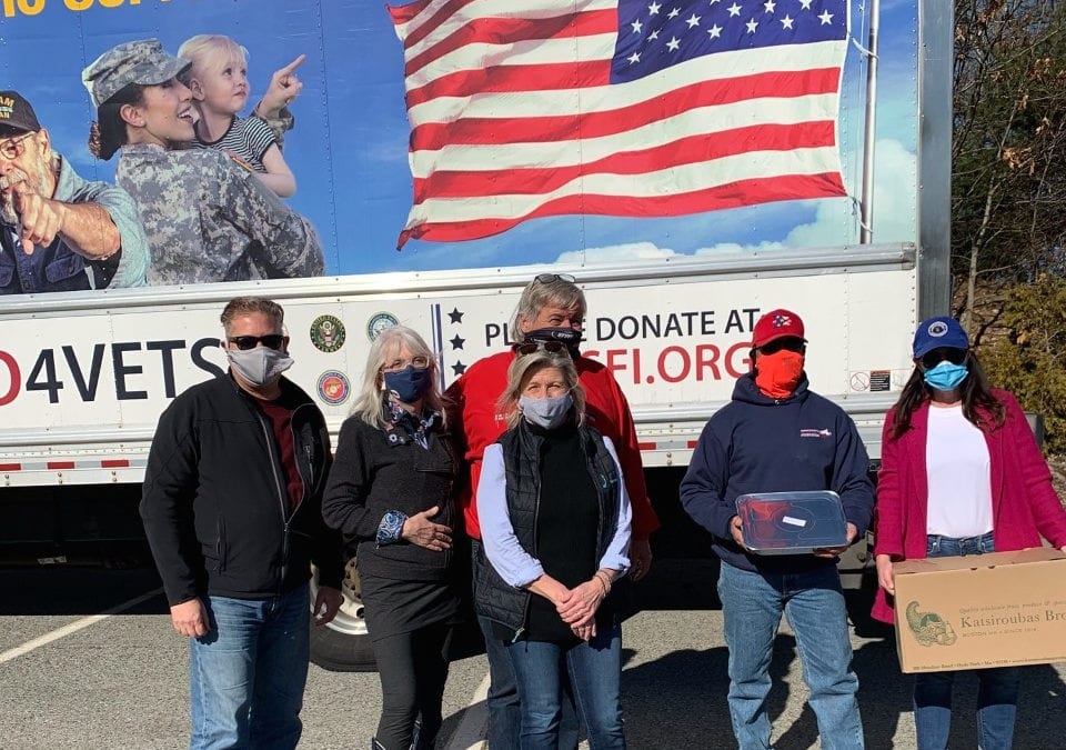Senator Susan Moran and Military Support Foundation Team-Up With Legislative Delegation To Thank Plymouth Health Care Workers