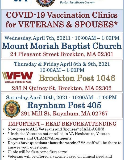 Veterans Vaccination Clinics
