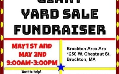 Yard Sale Fundraiser to Benefit Brockton Area ARC