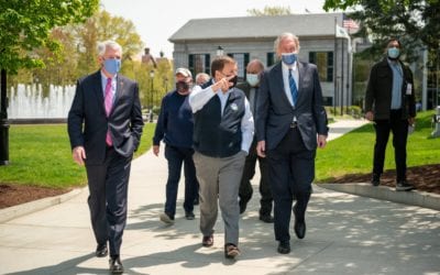 Markey Visits Quincy, Hull To Discuss Green Energy, Infrastructure