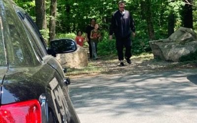 Holbrook Family Rescued From Coyote