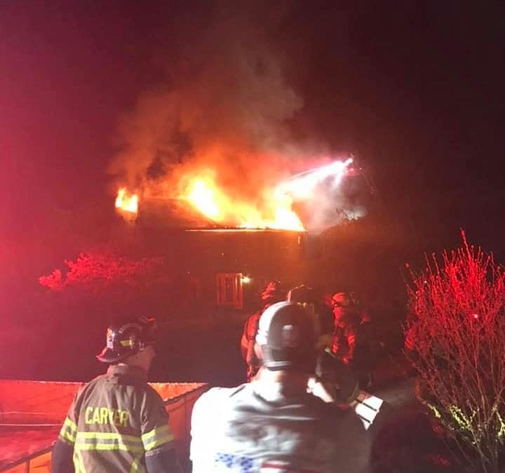 Crews Respond To Two Alarm Fire In Plympton