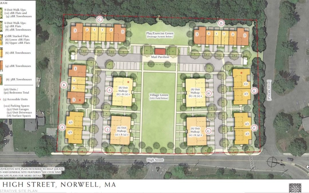 56-Unit Rental Housing Project Proposed for High Street in Norwell