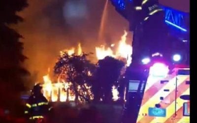 Crews Respond To Two Alarm Fire In Braintree