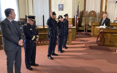 Brockton Holds Graduations, Welcomes New Officers As COVID Numbers Ease