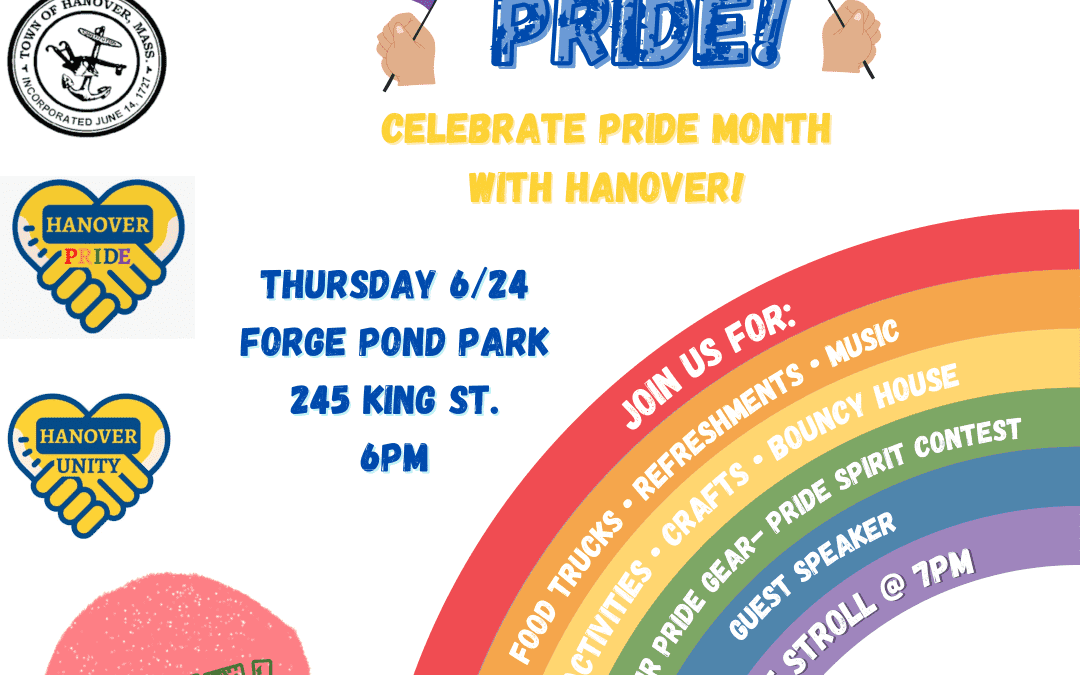 Hanover Pride Celebration Planned at Forge Pond Park