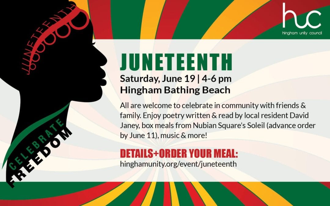 Community Celebration Commemorating Juneteenth in Hingham