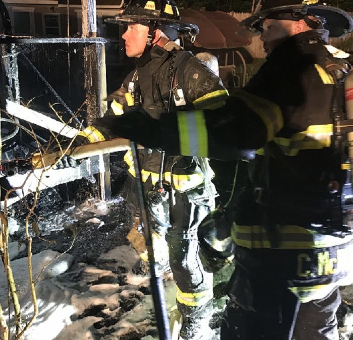 Cat Dies in Early Morning Wareham Fire