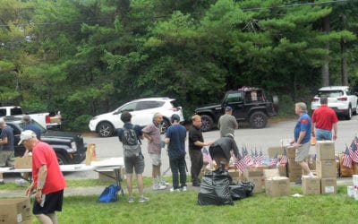 10th Veterans Food Drive Thru In Marshfield
