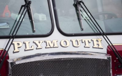 Crews On Scene Of Plymouth Fire
