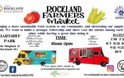 Rockland Farmer’s Market on Saturday, July 10th